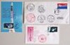  France 1980s Space 43 Cards Covers Collection Espace Espacio Cosmo 