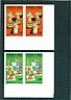  Djibouti 1986 Chess Set of 2 IMPERFORATE Pairs MNH 