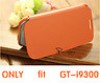  Luxury Flip Leather PU Case Cover for Samsung Galaxy s 3 s III i9300 Orange FG 