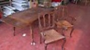  Tables A Rallonge En Bois Et 2 Chaises 