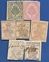  Spain Cuba Lot of 7 Colonial Revenue Stamps 5 of Police 1870s 1880s 