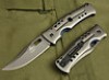  Buck Steel Titanium Tactical Saber Hunting Fishing Folding Clip Lock Knife MCA62 