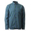  Vans Off The Wall J Lay Mens Long Sleeve Plaid Shirt $48 Green Blue M Skater 