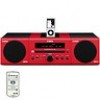  Yamaha MCR 040 Micro Hi Fi System iPod Supported Red 