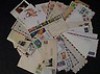  Old Mixed Asia Postal Covers Mail Stationery Lot Indonesia Japan Thailand Etc 