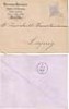  Spain 1887 Ka XII 25c Grey Barcelona Advertising Railway Cover to Germany 