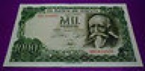  Excelente Billete de 1000 de 1971 Serie 9B Especial 