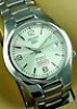  Seiko Automatic C thru President Dial Steel Watch White 