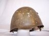  Italian M33 Helmet 1930's Spanish Civil War Has Spanish Insignia Bracket 