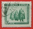  1938 Ejercito Y Marina Ed 849 º 10c Verde Matasellos Correo Franquicia 