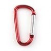  7x 160899 New Hot Selling Red D Ring Aluminum Carabiner Climbing Hook 58x30x5mm 