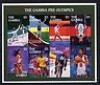  Olympics 1996 Basketball Fencing Gambia Sheet MNH 