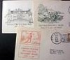  USA 1933 Three US Navy Covers USS Reina Mercedes Three Declarations of War 