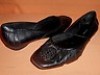  Tahari Shoes Flats 7 5 M Soft Supple Black Leather Good Condition Cushioned 