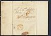  Spain 1845 Folded Pre Philatelic Letter from Tortosa to Tarragona 7554 