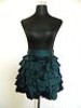  Dark Green Women's Tiered Skirt from Mango 