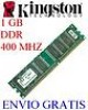  1GB Memoria RAM DDR 400 MHz Kingston KTN PM400 1GB 