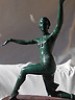  Statue Art Deco Ancienne 