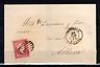  Spain España Old Cover Valls Tarragona to Albacete 23 08 1856 Parrilla 4 Cts 