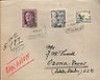  1947 Spain Registered Airmail Cover Valencia Del Ventoso to Texas D 