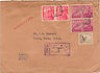  1950 Spain Registered Cover Madrid to Texas Filatelic Expos Seal D 