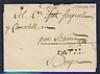  Spain 1806 Folded Pre Philatelic Letter from Puigcerda to Berga 6488 