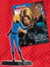  Figura de PLOMO Marvel Figurine Collection 41 Invisible Woman Revista Sin Caja 