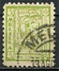  Spain Civil War Nationalist Local Melilla 5c Green Galvez B601 Used 