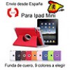  Funda Carcasa Giratoria 360º de Cuero Para Apple iPad Mini 