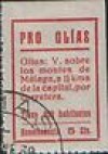  Spain Olías Beneficencia Malaga Civil War Local 1936 8 Used Seldom 