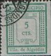  Spain Villa de Algaidas Municipio Civil War Local 1936 8 Used 