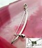  New Sterling Silver Pendant Berimbau Capoeira Handmade 