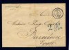  Cette to Barcelona 1853 Pre Philatelic Letter 8814 