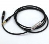  Headphone Adapter with Remote and Mic Extension Cable for Samsung Galaxy S2 S3 