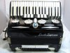  Black Italian Paolo Soprani Piano Accordion 80 Bass Italy Worldwide Shipping 