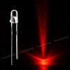  50pcs 3mm Water Clear Red Round 630nm Super Bright LED Lamp Light 5000mcd DIY 