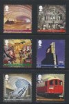  2013 Fine Used London Underground The Art of The Poster Stamp Set 