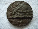  RMS Lusitania British German Propaganda Medal WW1 1915 