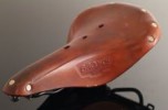  Brooks B17 Champion Standard Saddle Honey Leather Seat 