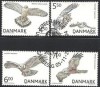  Denmark 2004 Rovfugle I Danmark Complete Set Used 