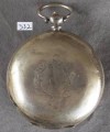  Antique Swiss English Fake Billodes 800 Silver Pocket Watch No Reserve 