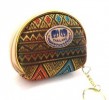  New Beautiful Coin Purse Multicolors Small Top Zip Thai Silk for Women 