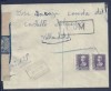  Spain Old Censored Registered Cover 1939 031 