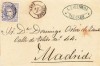  146 Spain Espana 1870 Cover Linares Jaen to Madrd 