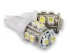  2X T10 168 194 Car 10 LED SMD Light Bulbs Side Wedge 12V Pure White 008 2 