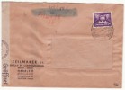  Netherlands 1944 15 3 Commerc Cover Used The Hague German Chemical Censor 