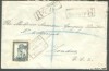  Spain 1937 Registered Cover to London England 