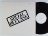  Social Offense Self Titled Private LP VG Private Punk New Wave 