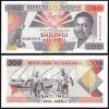  Tanzania 200 Shilingi P 25B UNC 