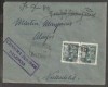  Spain Old Censored Registered Cover 1939 010 